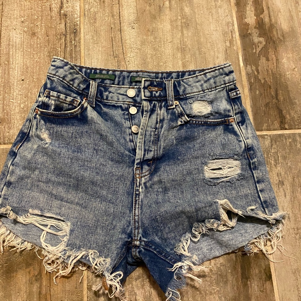 Jean mini shorts